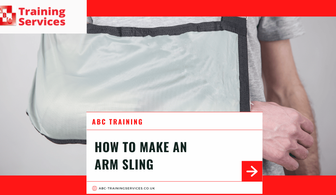 How to make an arm sling